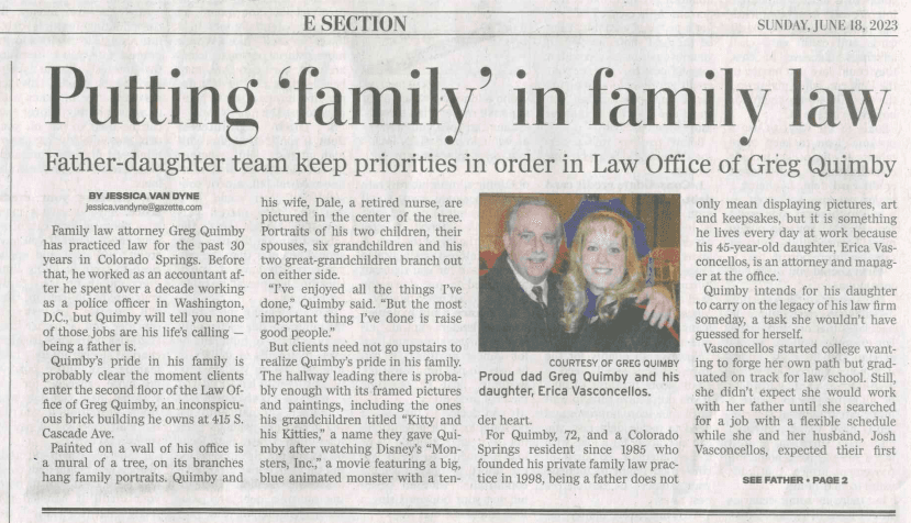 Picture of a News article