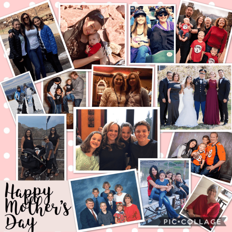 Mother's day collage